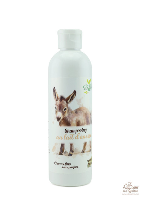 Shampooing neutre au lait d’ânesse