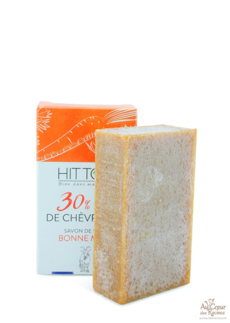 Savon 30% lait de chèvre Bonne mine